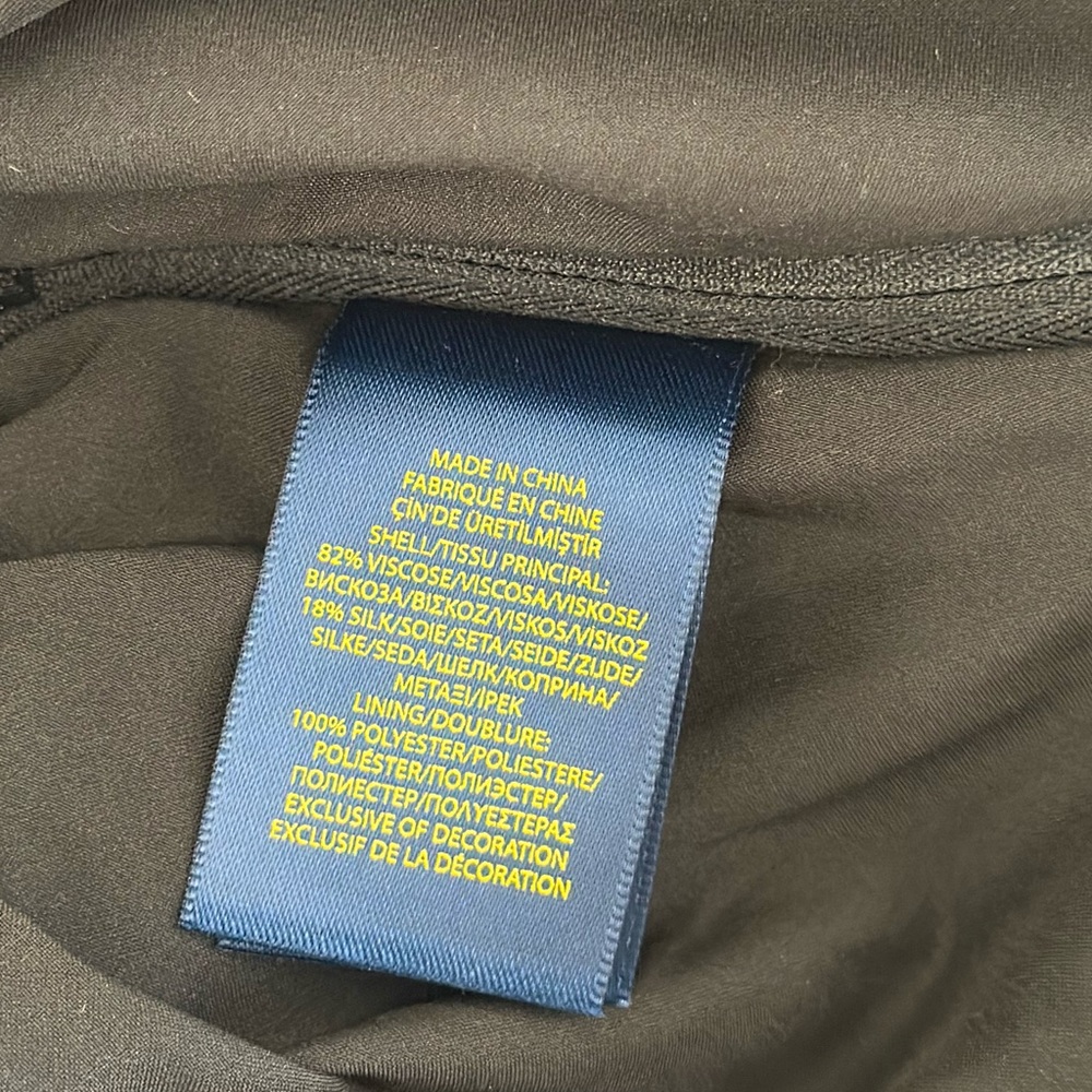 Polo by Ralph Lauren Kids Velvet Skirt - Navy Blue - Picture 3 of 4